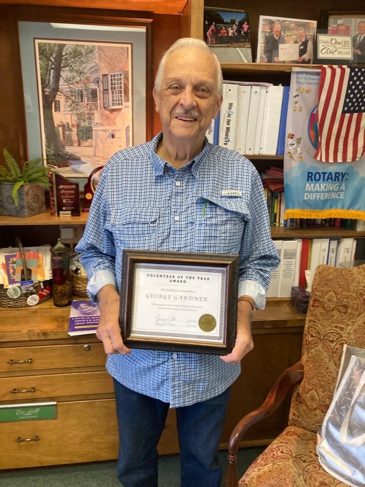 George Gardner, Volunteer of the Year