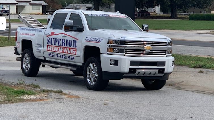 Superior Roofing Truck
